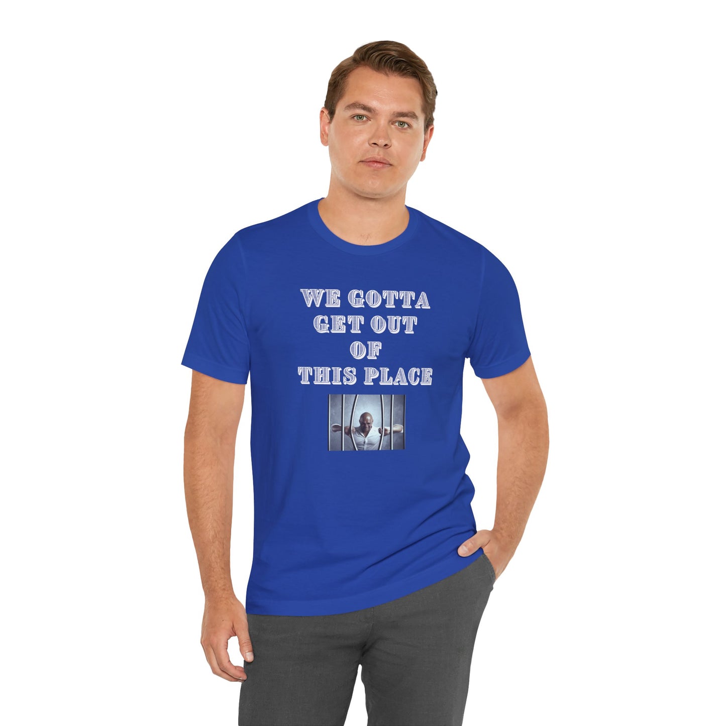 We Gotta Get Out of This Place Dark Unisex Tee