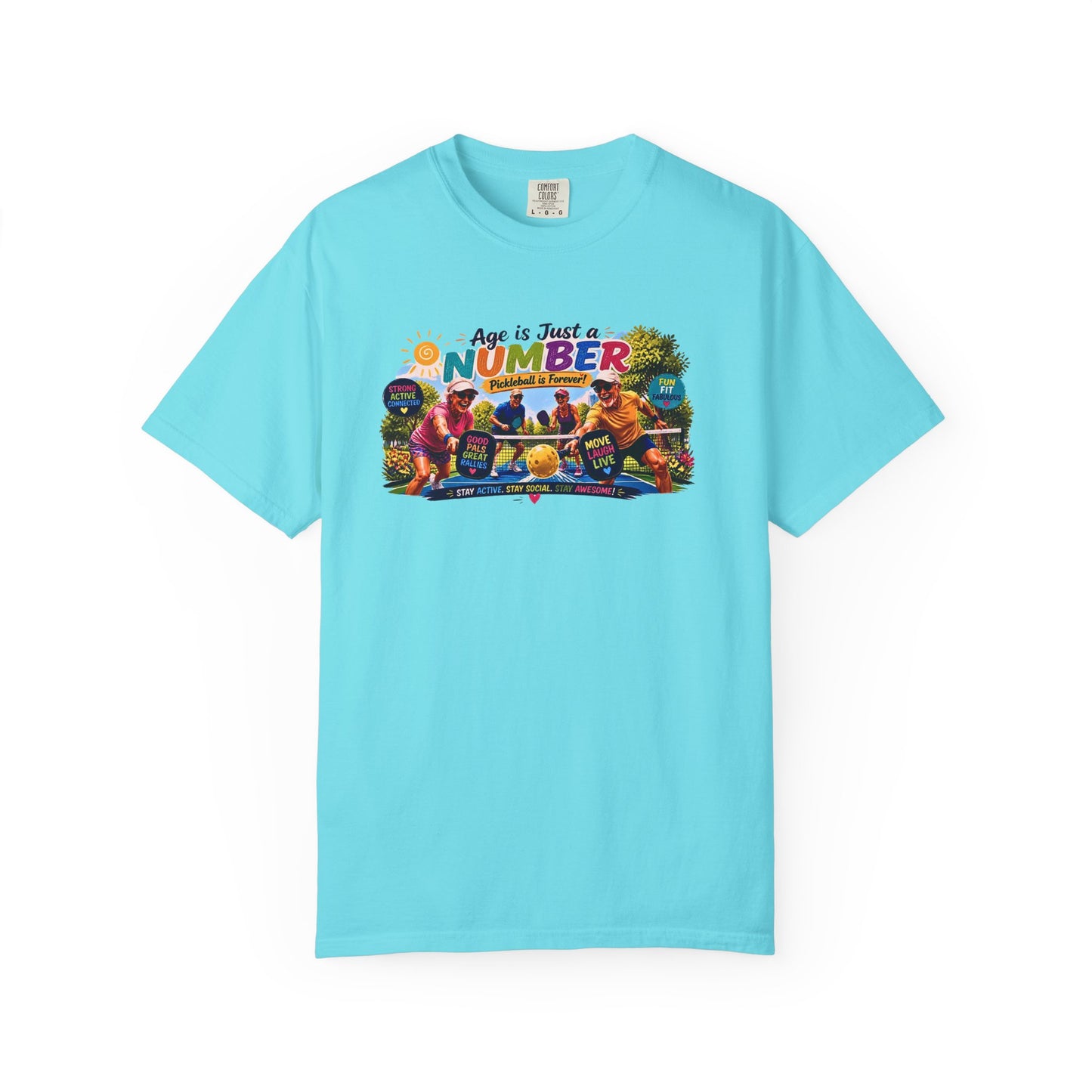 Age Is Just a Number Pickleball Tee Shirt