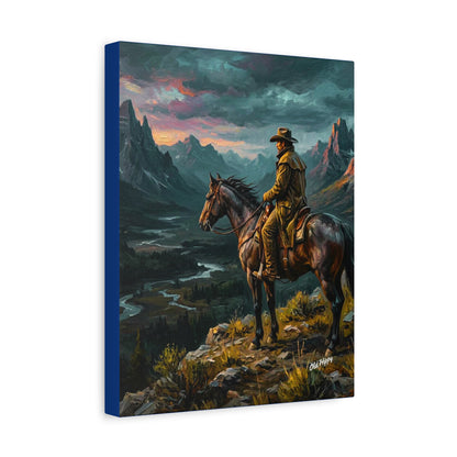 High Country Rider AI Canvas by Old Hippy