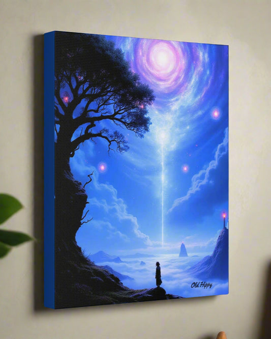 Where Heaven Touches Earth, Canvas Art by Old Hippy