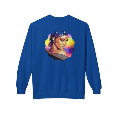 Gypsy Girl Unisex Softstyle Fleece Crewneck Sweatshirt