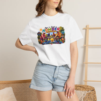 Age Is Just a Number Pickleball Tee Shirt