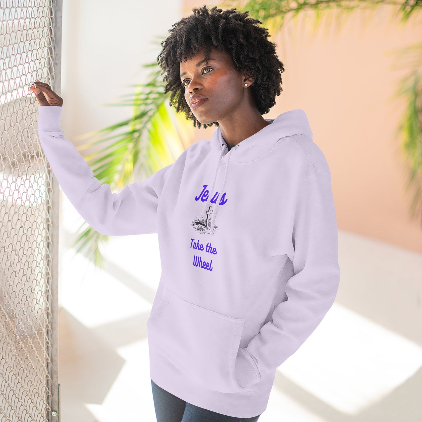 Jesus Take the Wheel Hoodie — Christian Faith Graphic Hoodie