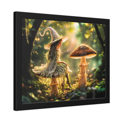 Mistress of the Enchanted Forest Wood Framed Quality Poster Print