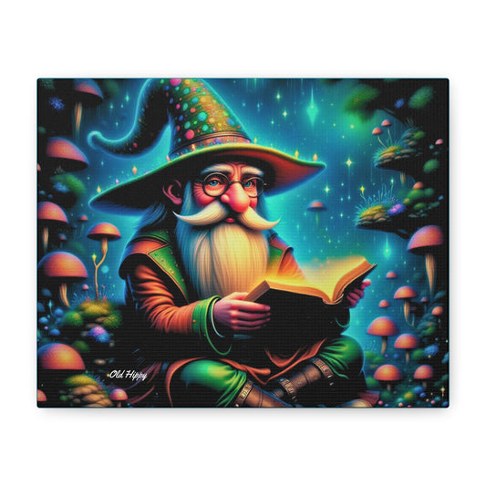 Whimsy and Wisdom in the Magic Forest Canvas Art