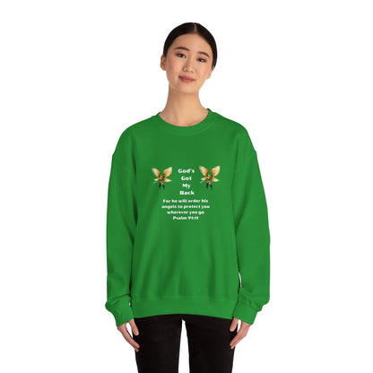 God's Got  My Back Crewneck Sweatshirt