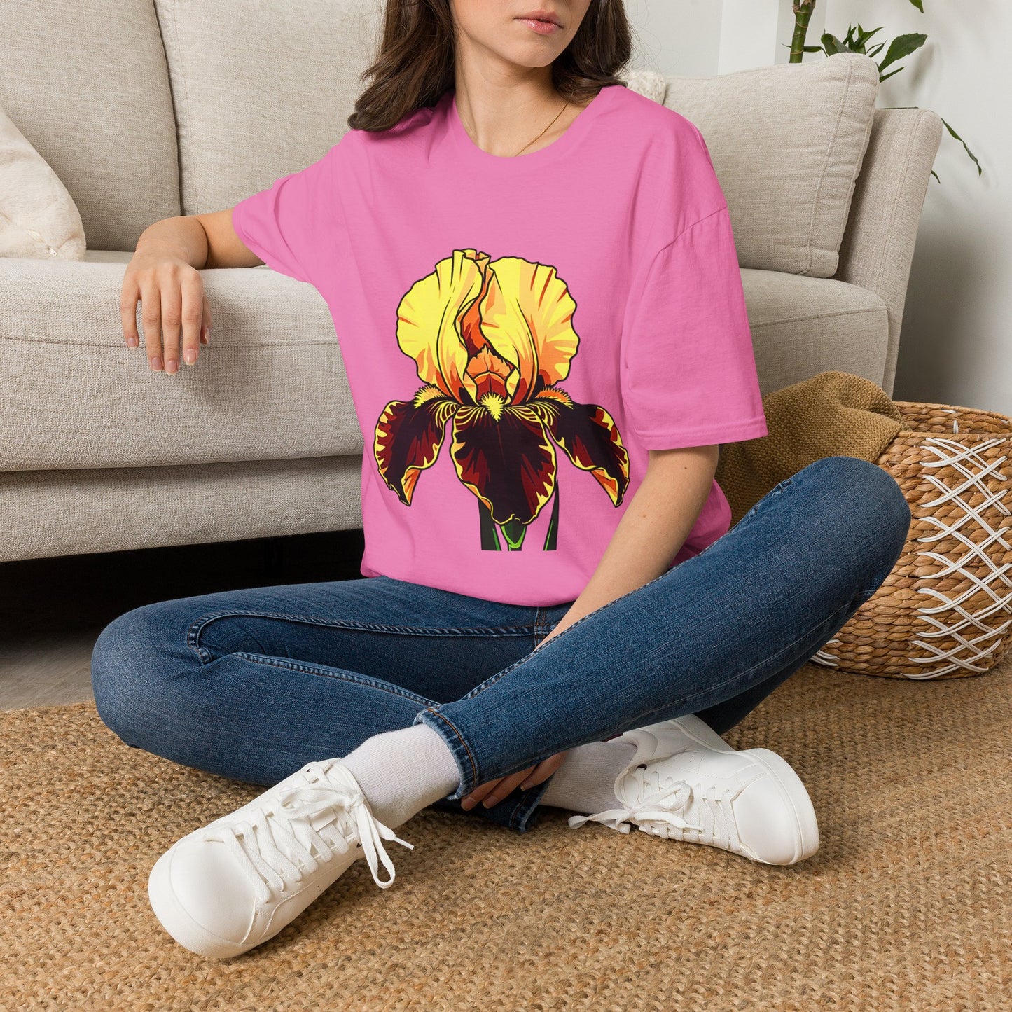 Canna Flower — Botanical Floral -Inspired T-Shirt