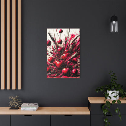 Wild Cherry Burst Canvas Art