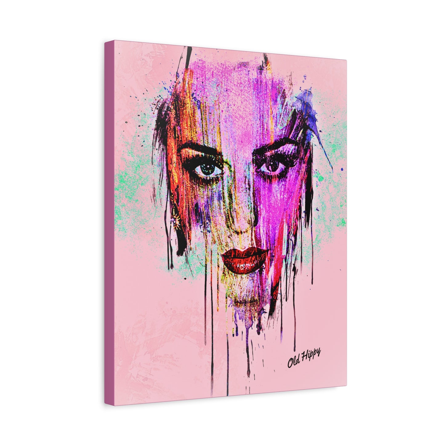 Drift Muse AI Canvas Wall Art by Old Hippy