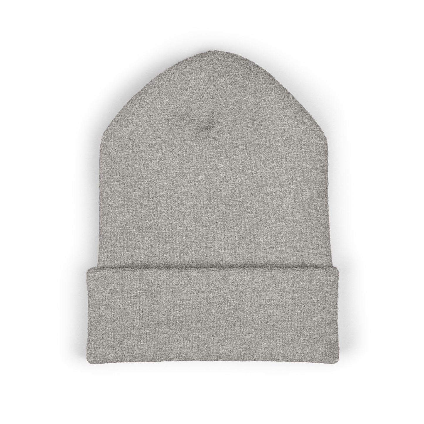 Embroidered 'Jesus is Lord' Cuffed Beanie — Christian Faith Knit Hat