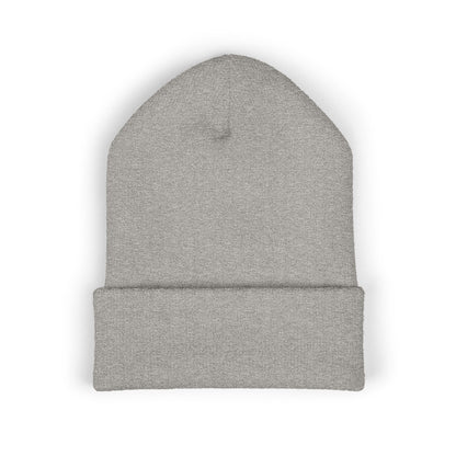 Embroidered 'Jesus is Lord' Cuffed Beanie — Christian Faith Knit Hat