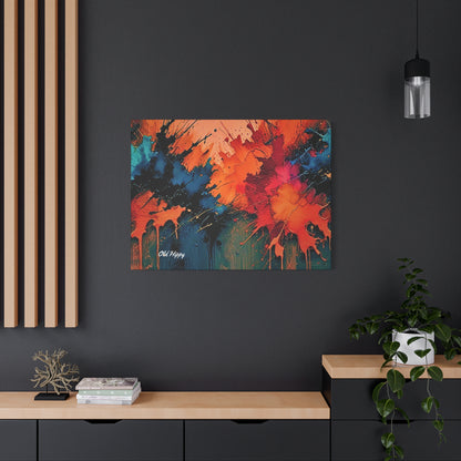 When Love Feels Like Leaving Abstract Canvas Art