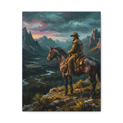 High Country Rider AI Canvas by Old Hippy