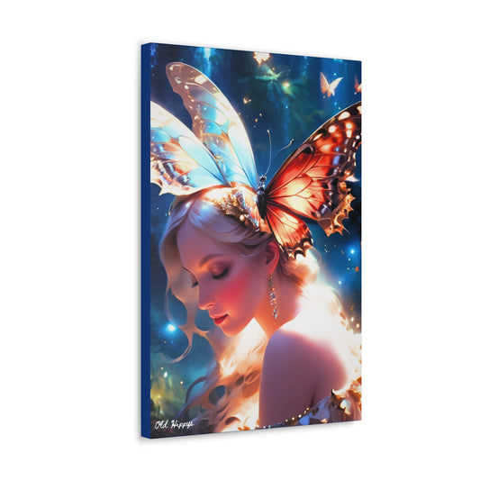 Butterfly Angel Canvas Wrap