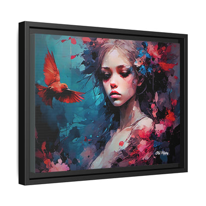 "Where Prayers Become Flight" Framed Canvas Art