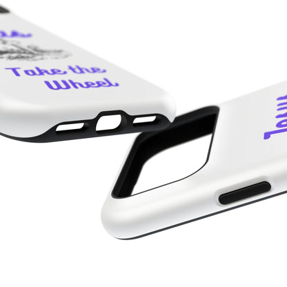 Jesus Take the Wheel Phone Case — Christian Impact-Resistant iPhone Case