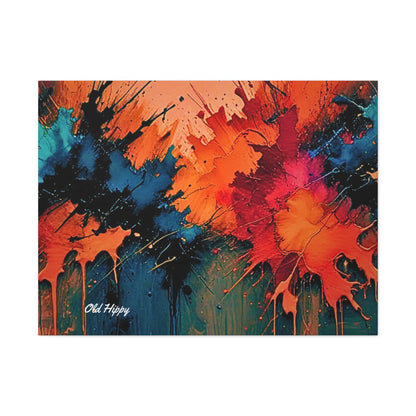 When Love Feels Like Leaving Abstract Canvas Art