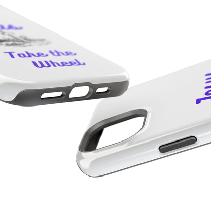 Jesus Take the Wheel Phone Case — Christian Impact-Resistant iPhone Case