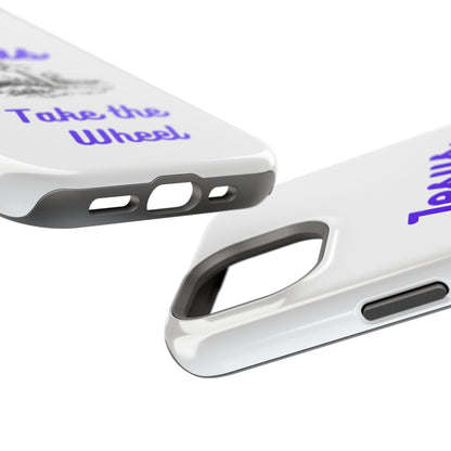 Jesus Take the Wheel Phone Case — Christian Impact-Resistant iPhone Case