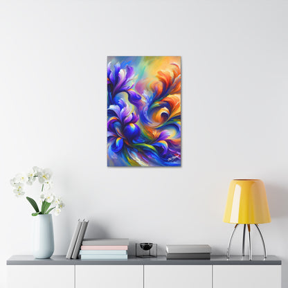 Iris Symphony #1 Canvas Art