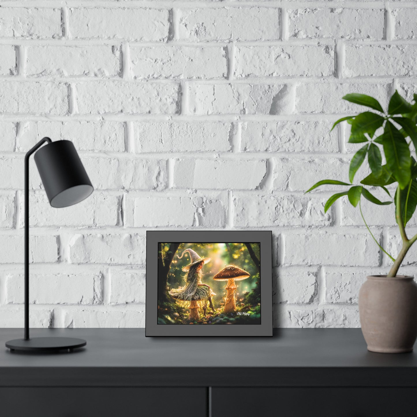 Mistress of the Enchanted Forest Wood Framed Quality Poster Print