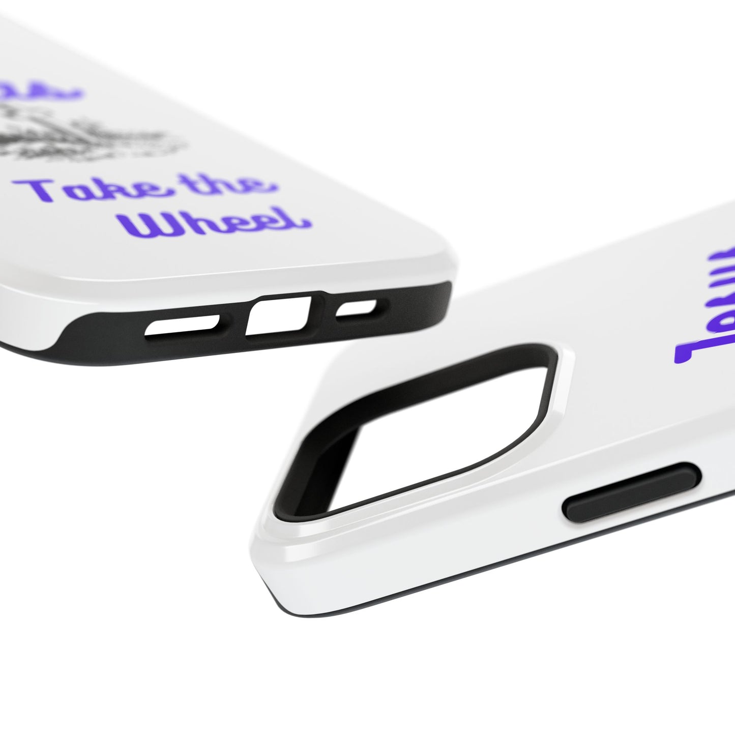 Jesus Take the Wheel Phone Case — Christian Impact-Resistant iPhone Case