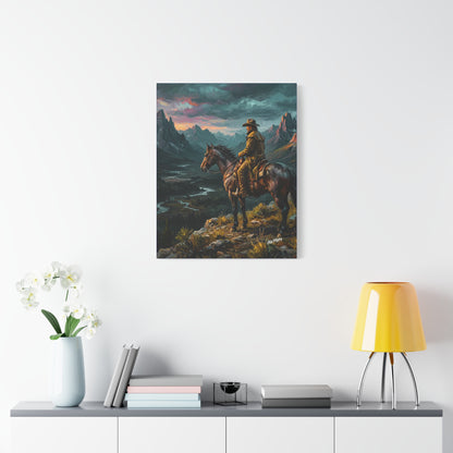 High Country Rider AI Canvas by Old Hippy