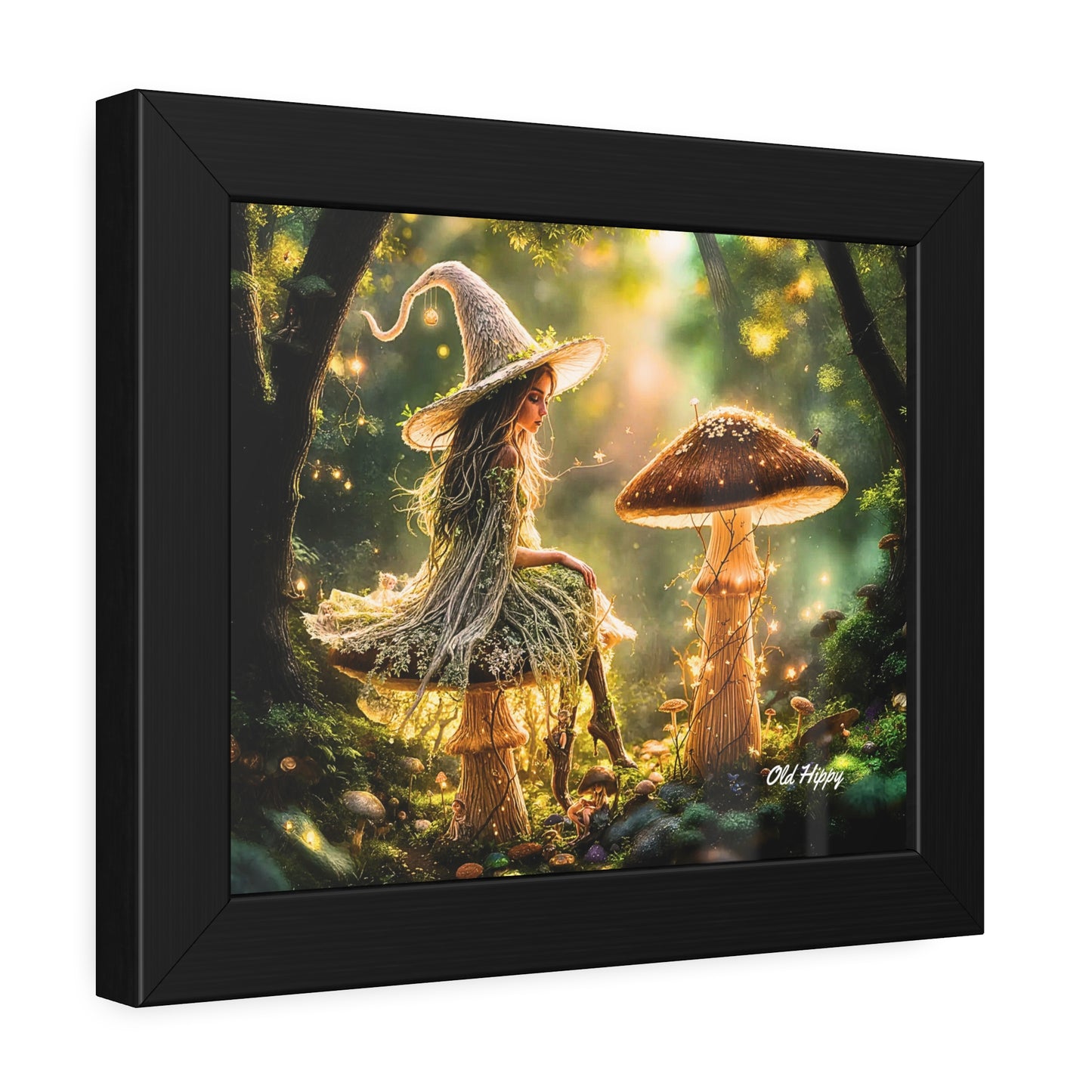 Mistress of the Enchanted Forest Wood Framed Quality Poster Print