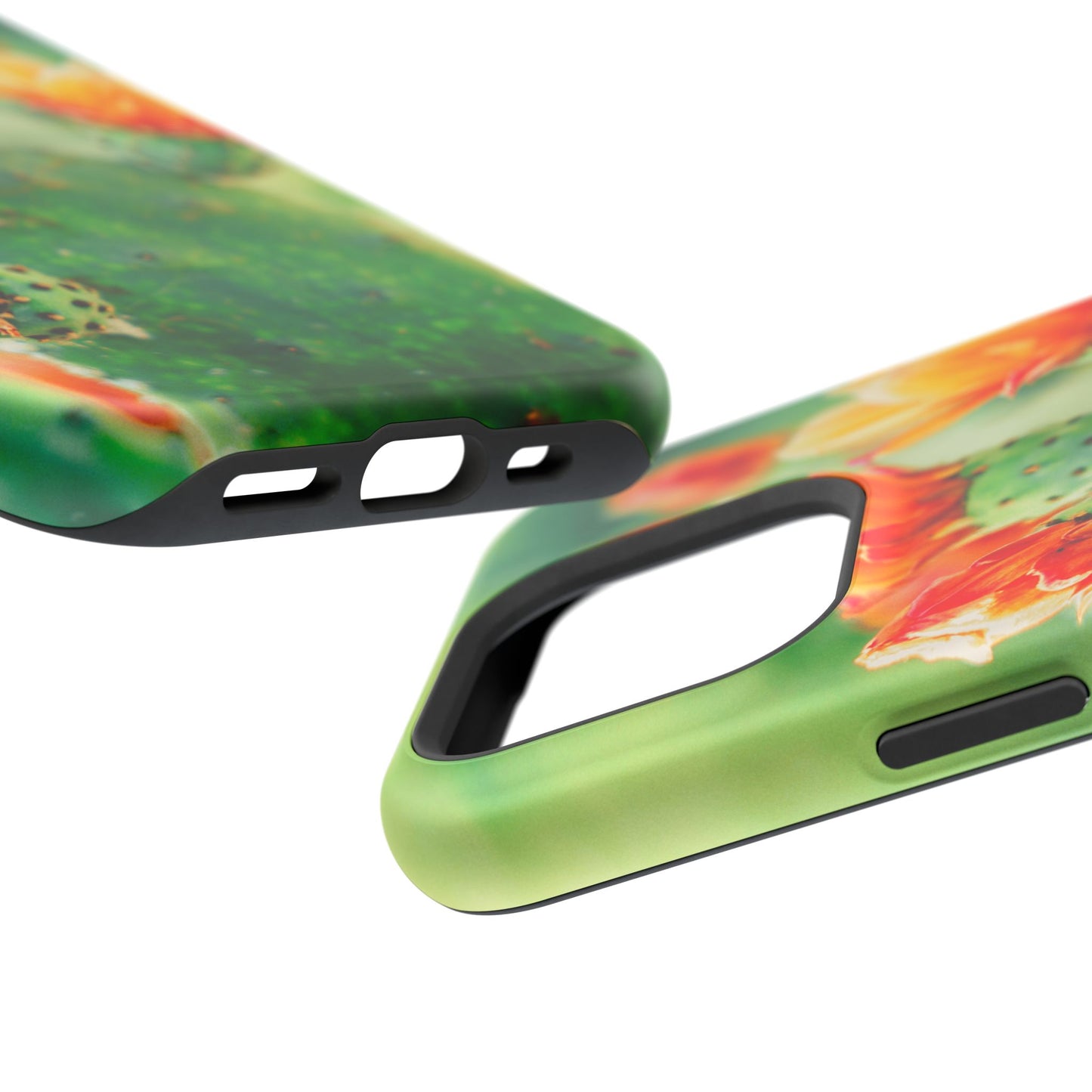 Cactus Bloom Phone Case — Impact-Resistant Floral iPhone Cover