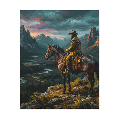 High Country Rider AI Canvas by Old Hippy