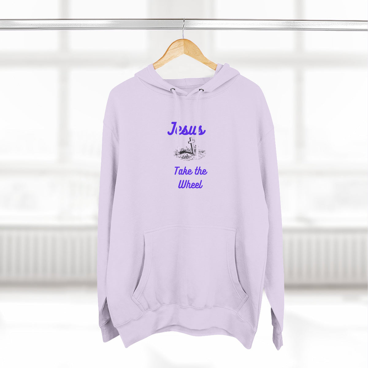 Jesus Take the Wheel Hoodie — Christian Faith Graphic Hoodie