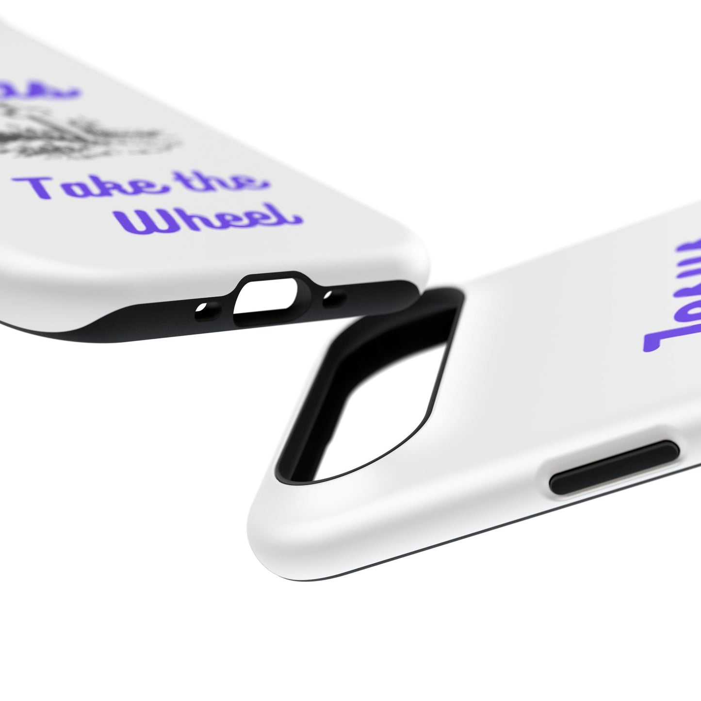 Jesus Take the Wheel Phone Case — Christian Impact-Resistant iPhone Case