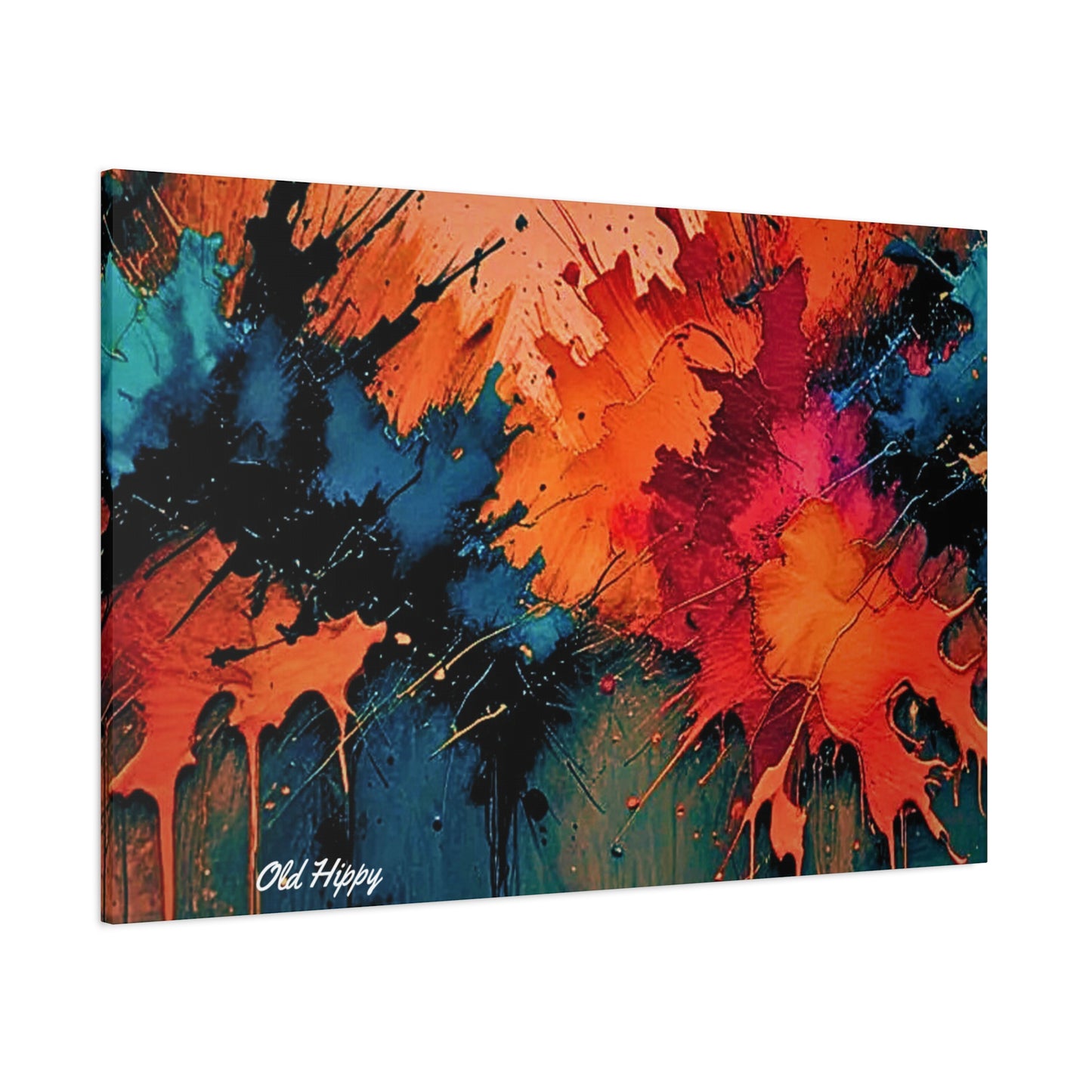 When Love Feels Like Leaving Abstract Canvas Art