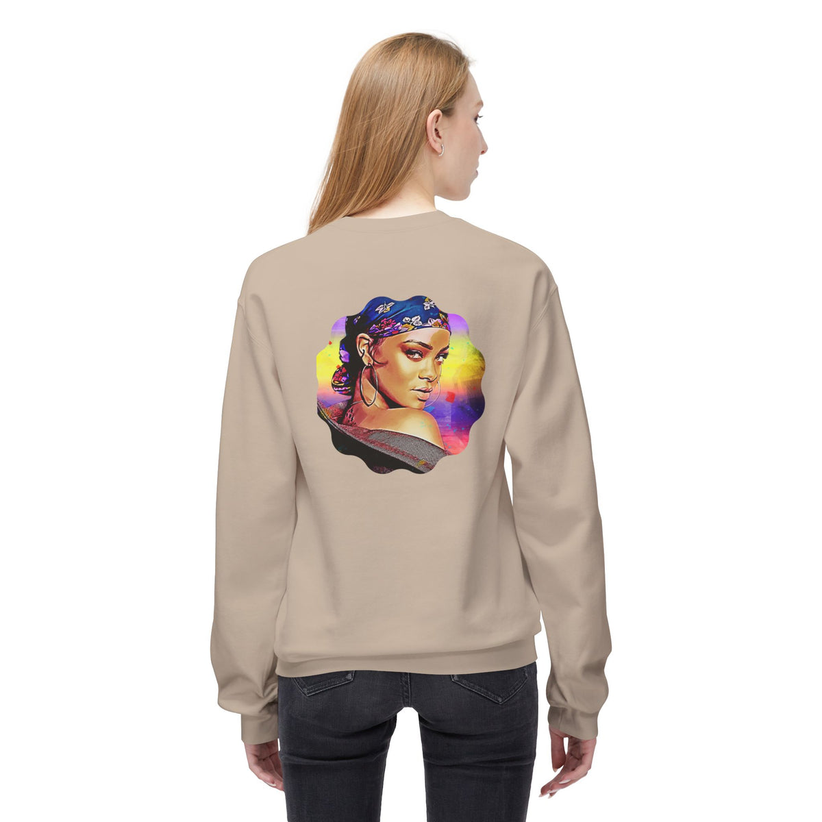 Gypsy Girl Unisex Softstyle Fleece Crewneck Sweatshirt