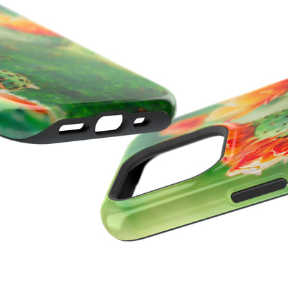 Cactus Bloom Phone Case — Impact-Resistant Floral iPhone Cover
