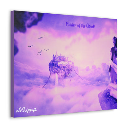 Maiden in the Clouds Canvas Gallery Wrap