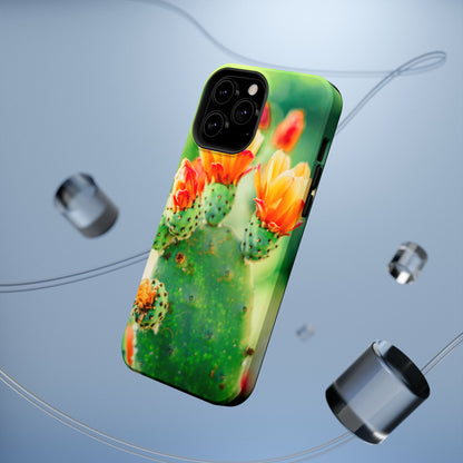 Cactus Bloom Phone Case — Impact-Resistant Floral iPhone Cover