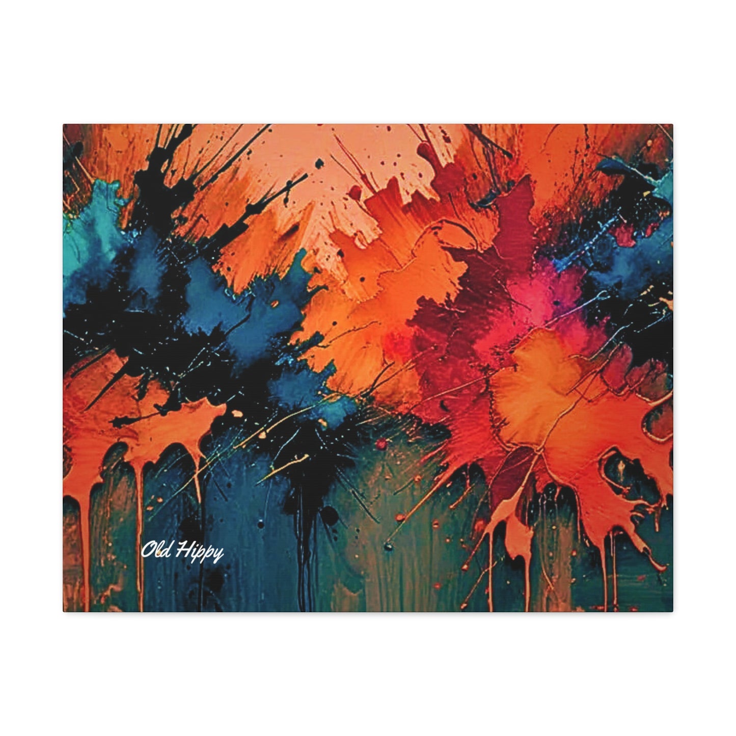 When Love Feels Like Leaving Abstract Canvas Art