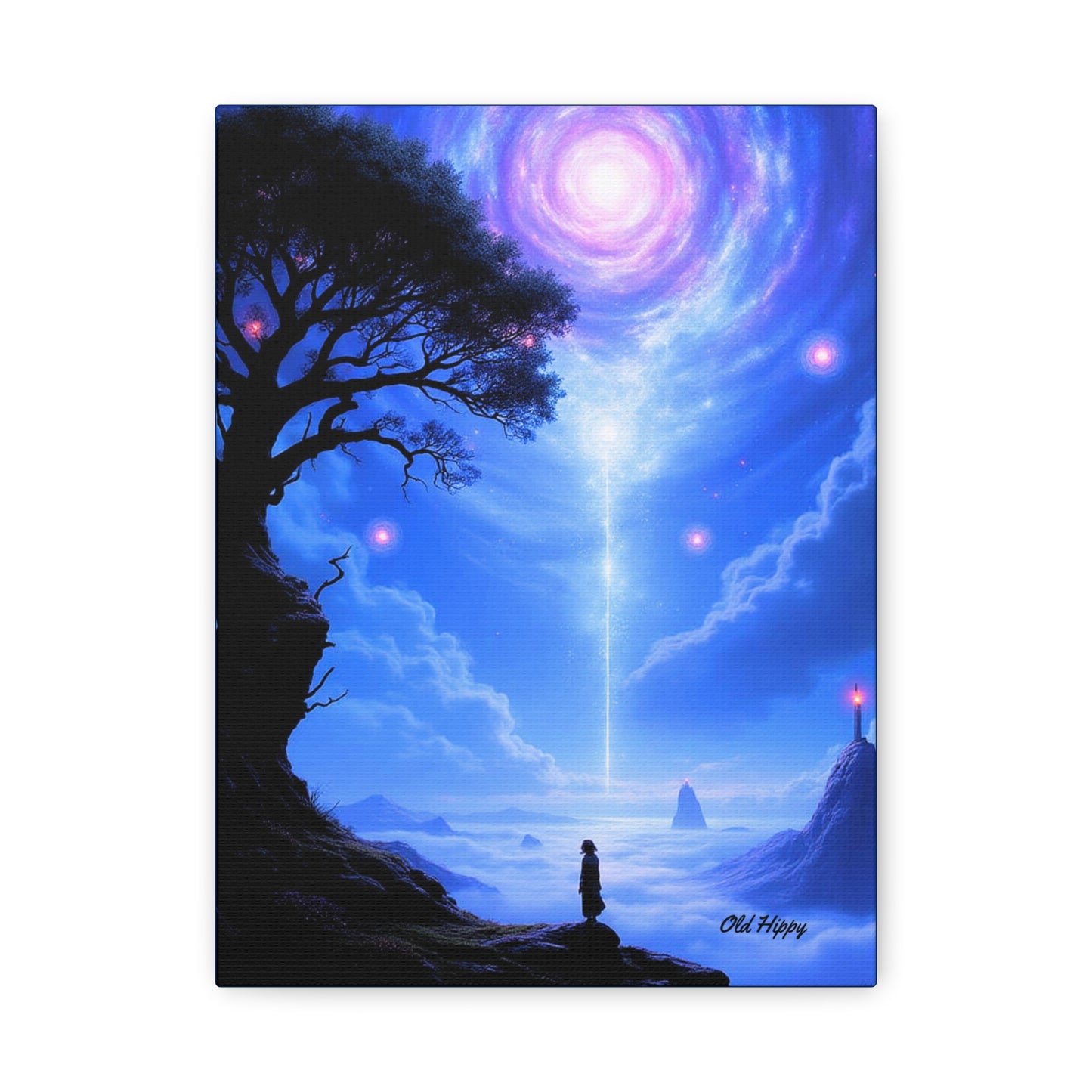 Where Heaven Touches Earth, Canvas Art by Old Hippy