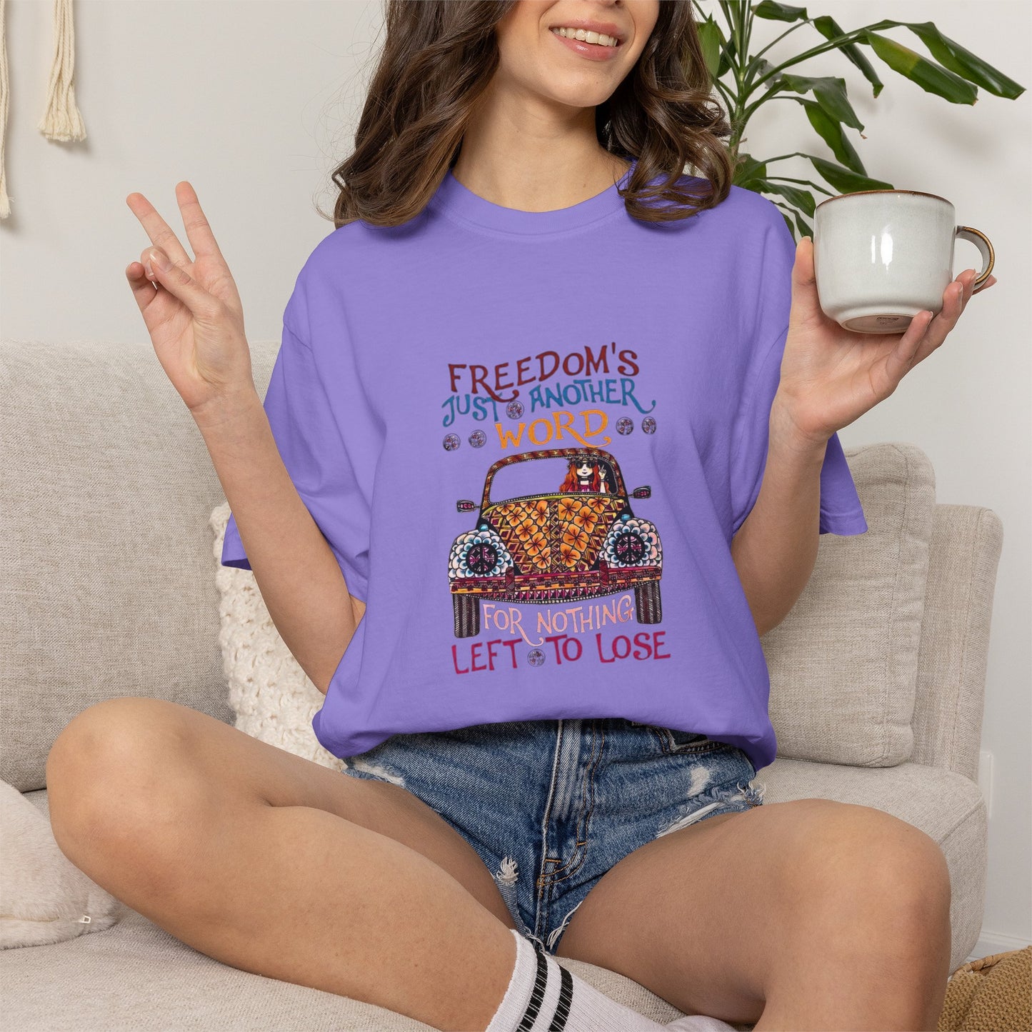 Freedoms Just Another Word for Nothing Left to Lose T-shirt