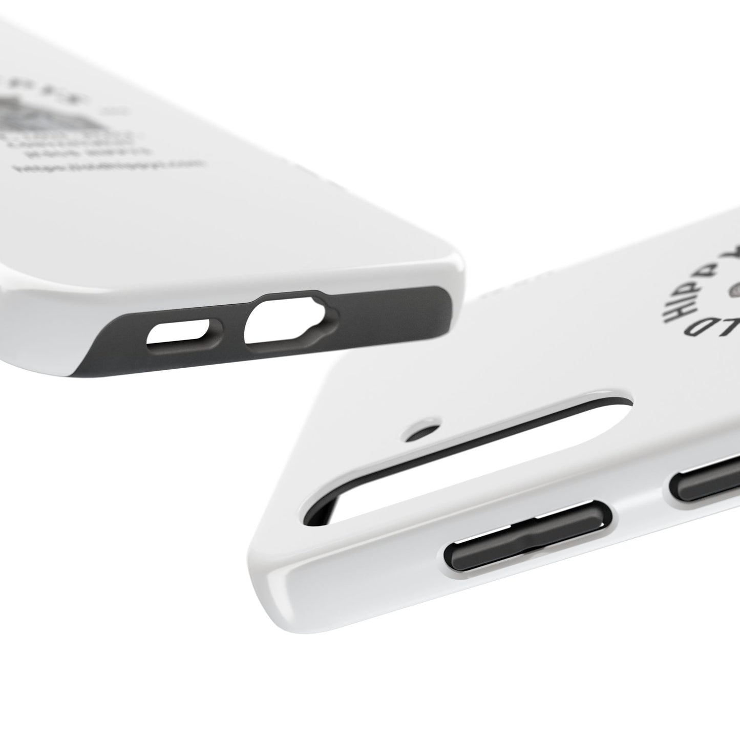 Old Hippys Phone Case — 'Life, Love, Peace, Contentment' Tough Protective Case