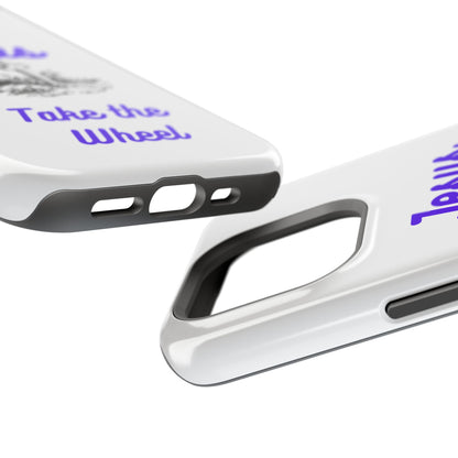 Jesus Take the Wheel Phone Case — Christian Impact-Resistant iPhone Case