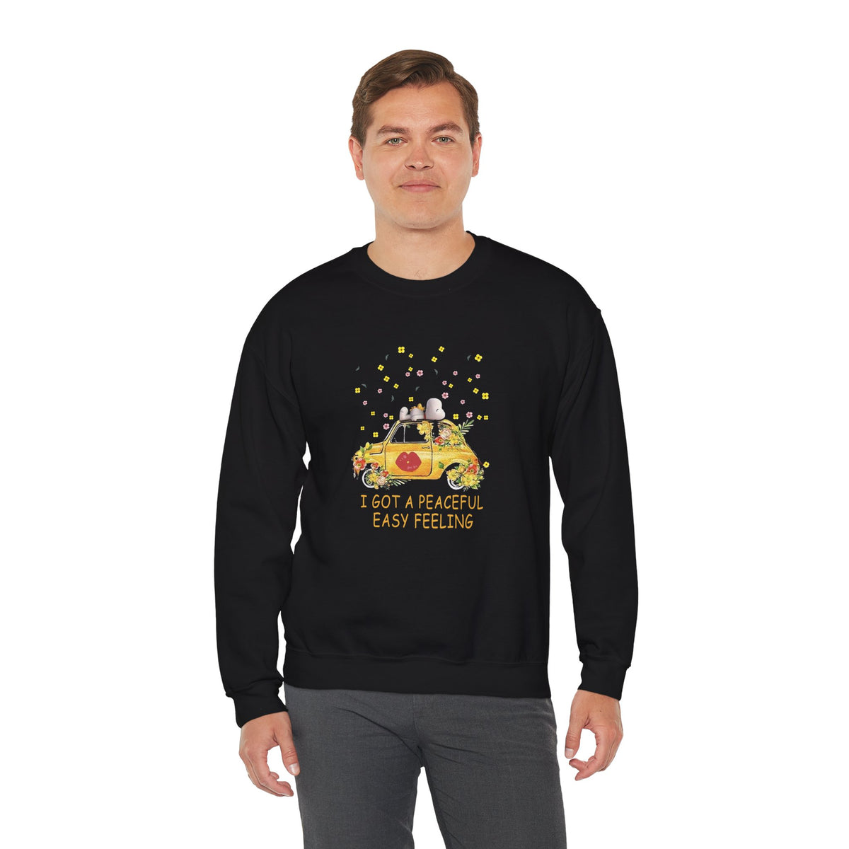 I've Got a Peaceful Easy Feeling Unisex Crewneck Sweatshirt