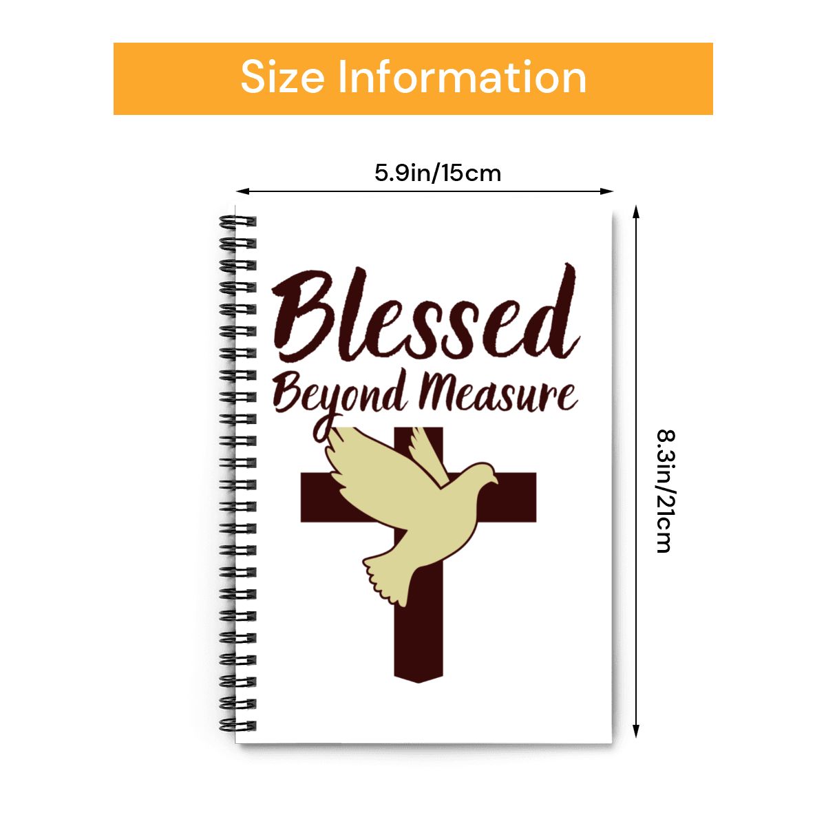 Blessed Beyond Measure Spiral Journal