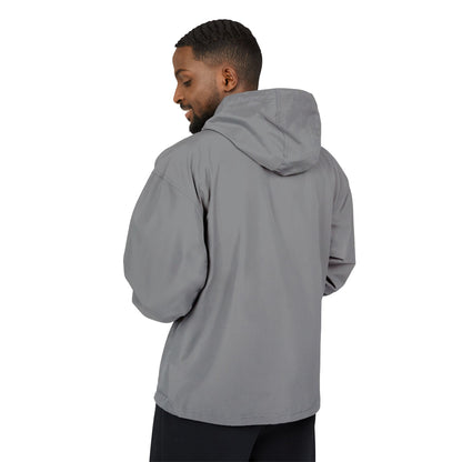 Packable Anorak Jacket — Minimal Reflective "John 3:16" Logo Windbreaker