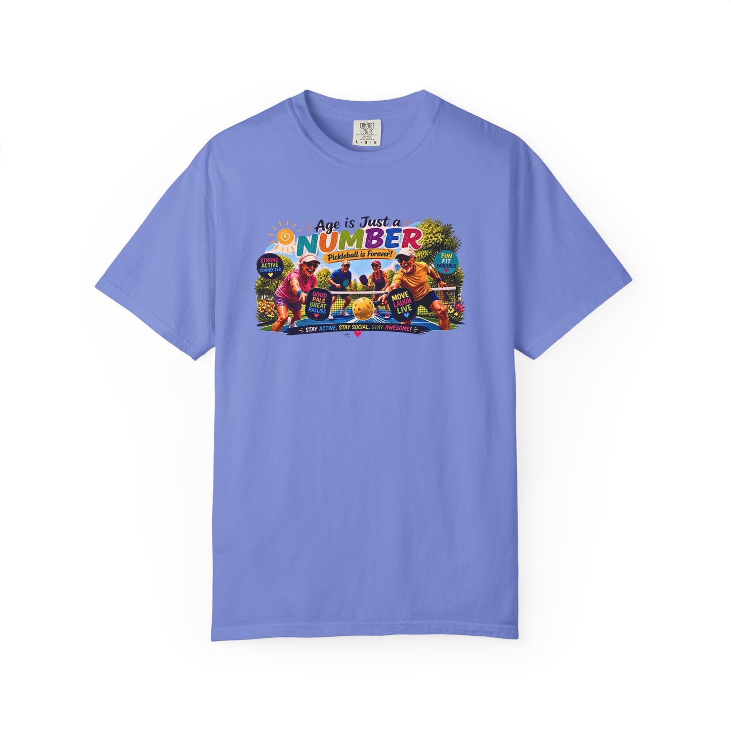 Age Is Just a Number Pickleball Tee Shirt