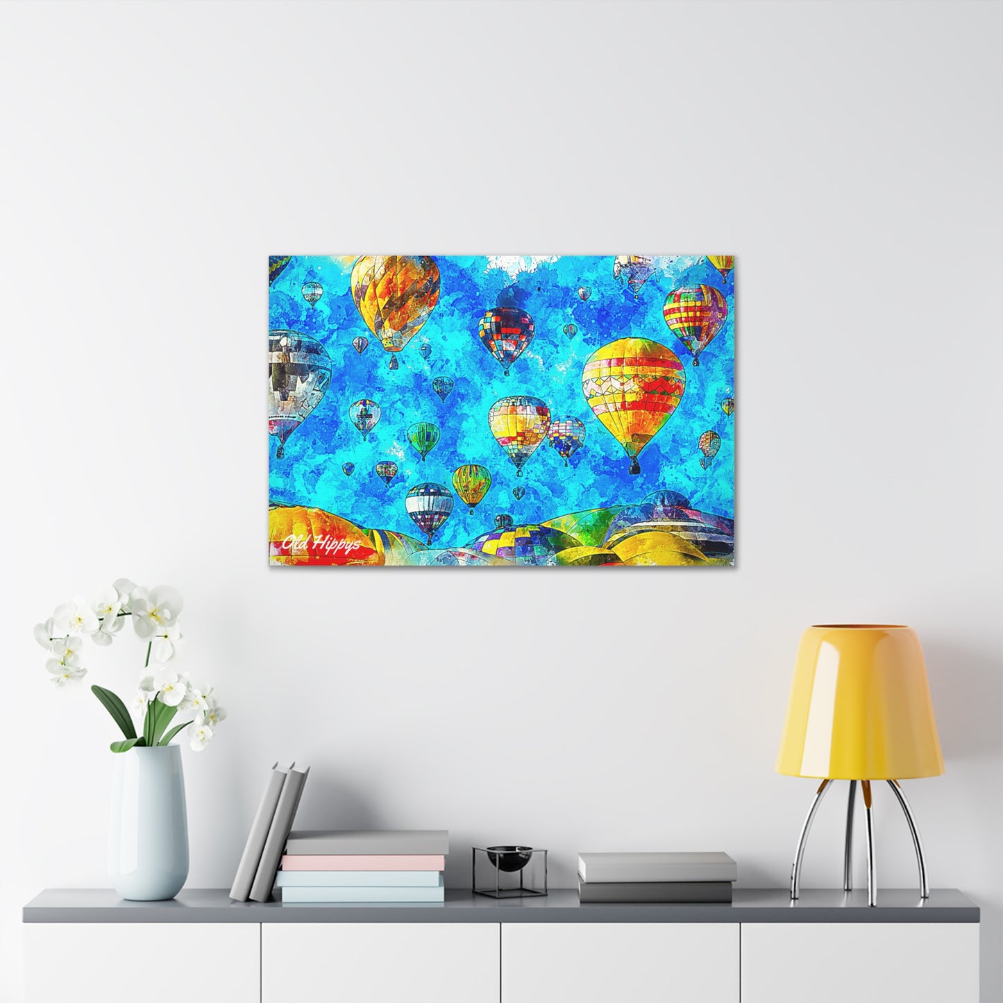 Hot Air Balloons Canvas Gallery Wrap