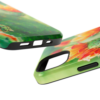 Cactus Bloom Phone Case — Impact-Resistant Floral iPhone Cover
