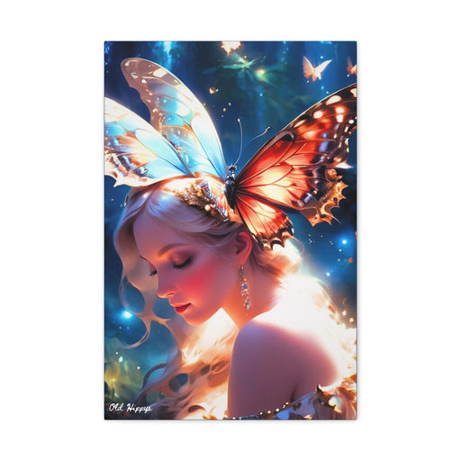 Butterfly Angel Canvas Wrap