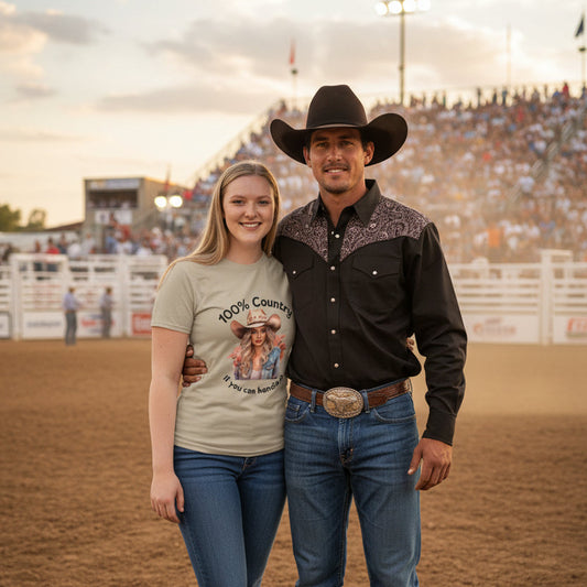 100% Country Softstyle T-Shirt